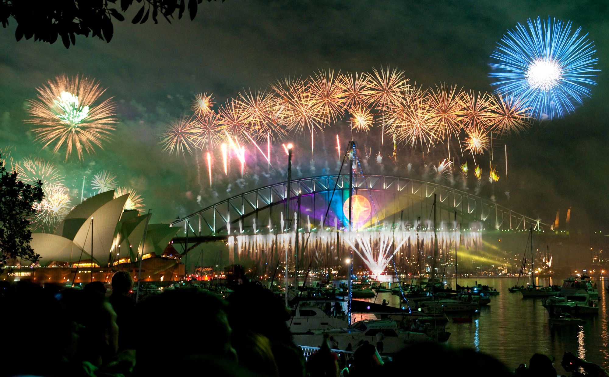 Sydney Harbour Bridge New Year fireworks