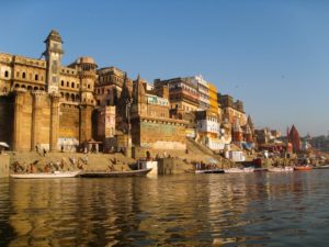 Varanasi - dawn on the riverside